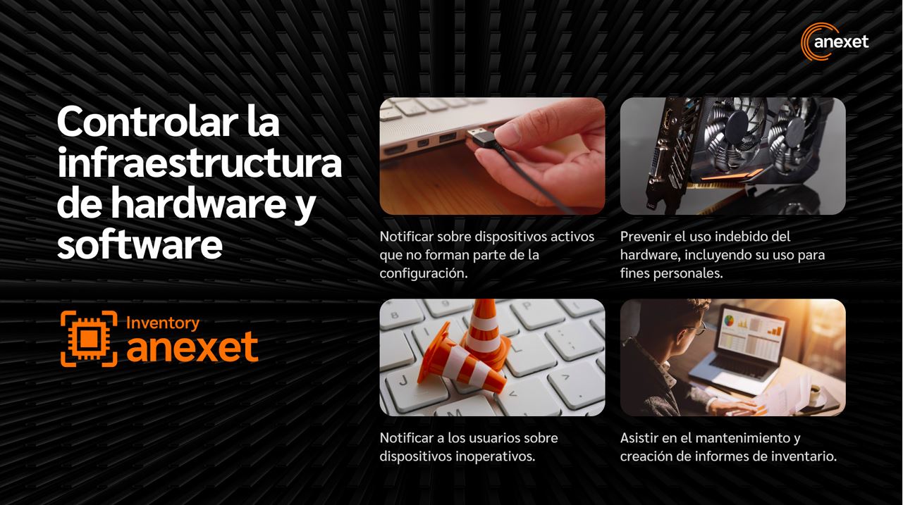 Control infraestructura DLP